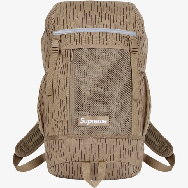 Supreme Backpack Tan Raindrop (FW24) - SOLE SERIOUSS (1)