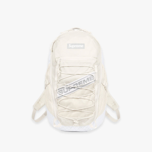 Supreme Backpack White (FW23) - SOLE SERIOUSS (1)