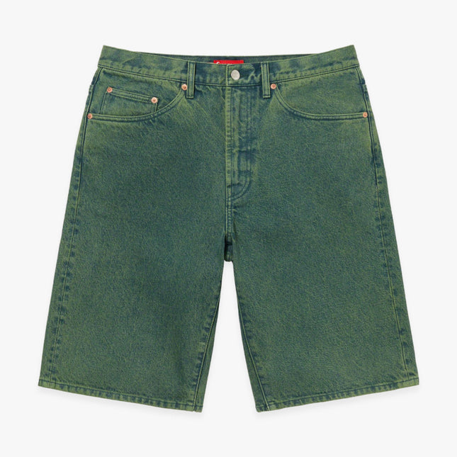 Supreme Baggy Denim Short Green (SS23) - SOLE SERIOUSS (1)