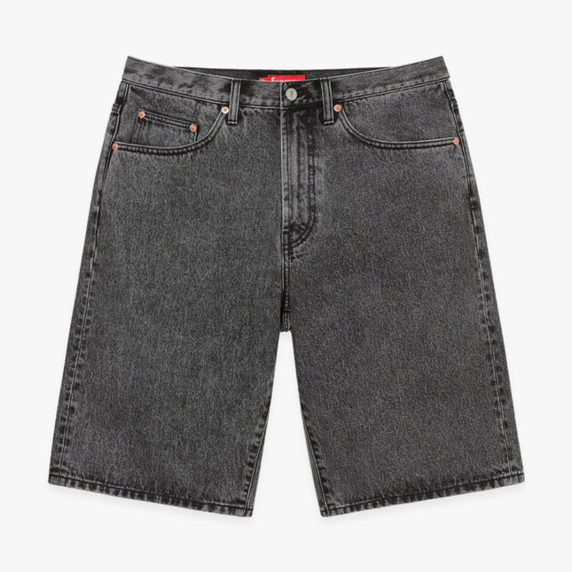 Supreme Baggy Denim Short Washed Black (SS23) - SOLE SERIOUSS (1)