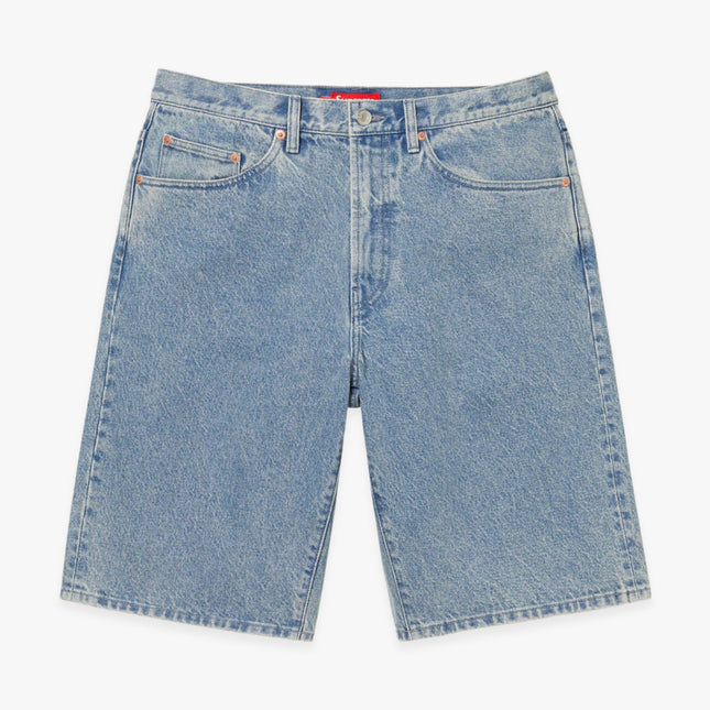 Supreme Baggy Denim Short Washed Blue (SS23) - SOLE SERIOUSS (1)