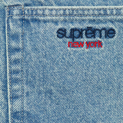 Supreme Baggy Denim Short Washed Blue (SS23) - SOLE SERIOUSS (3)