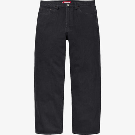 Supreme Baggy Jean Black (FW24) - SOLE SERIOUSS (1)