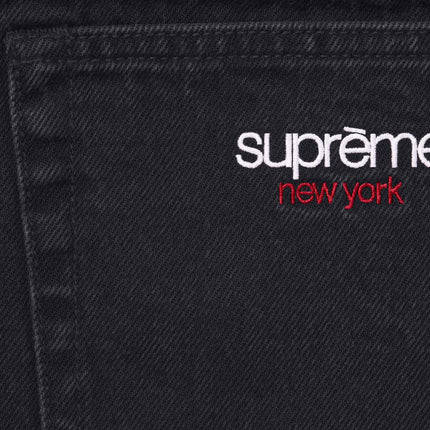 Supreme Baggy Jean Black (FW24) - SOLE SERIOUSS (3)