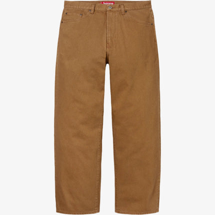 Supreme Baggy Jean Light Brown (FW24) - SOLE SERIOUSS (1)