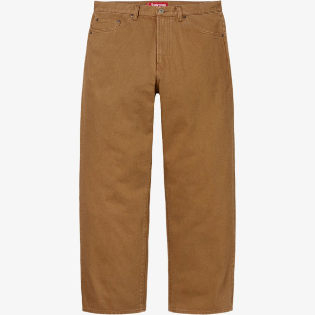 Supreme Baggy Jean Light Brown (FW24) - SOLE SERIOUSS (1)