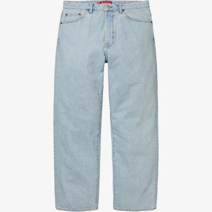 Supreme Baggy Jean Light Washed Indigo (FW24) - SOLE SERIOUSS (1)