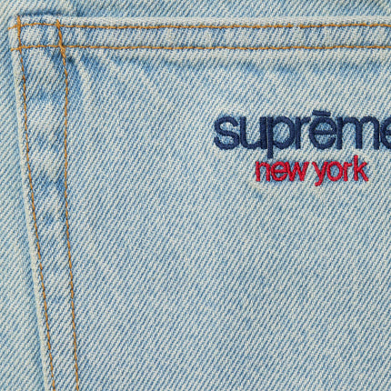 Supreme Baggy Jean Light Washed Indigo (FW24) - SOLE SERIOUSS (3)