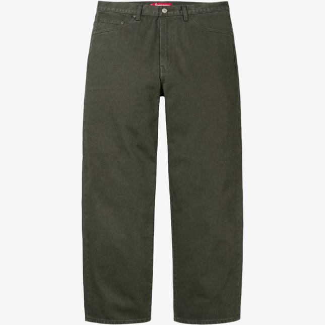 Supreme Baggy Jean Olive (FW24) - SOLE SERIOUSS (1)