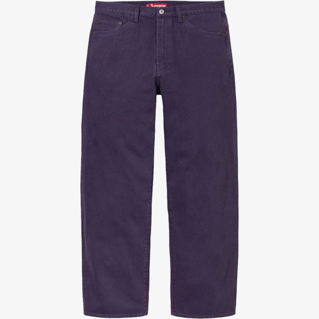 Supreme Baggy Jean Purple (FW24) - SOLE SERIOUSS (1)