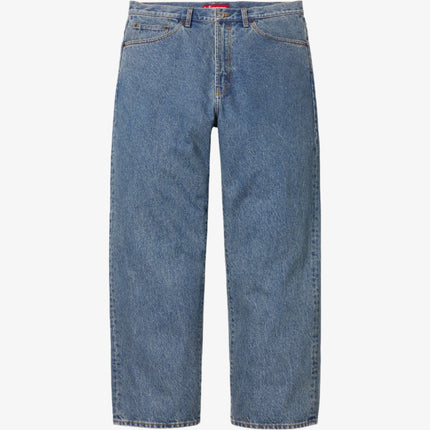 Supreme Baggy Jean Washed Indigo (FW24) - SOLE SERIOUSS (1)