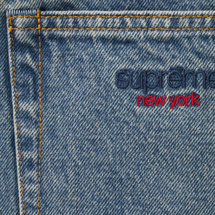 Supreme Baggy Jean Washed Indigo (FW24) - SOLE SERIOUSS (3)