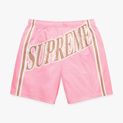 Supreme Baggy Mesh Short 'Slap Shot' Pink (SS23) - SOLE SERIOUSS (1)