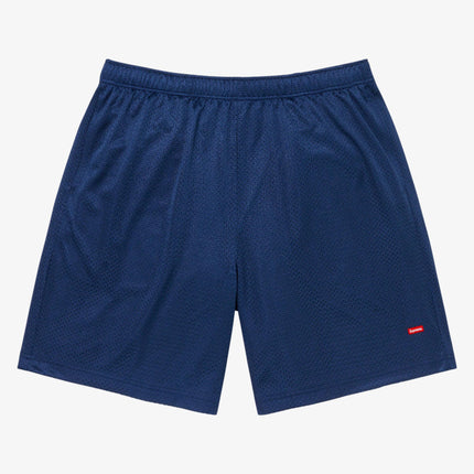 Supreme Baggy Mesh Short 'Small Box' Navy (SS23) - SOLE SERIOUSS (1)