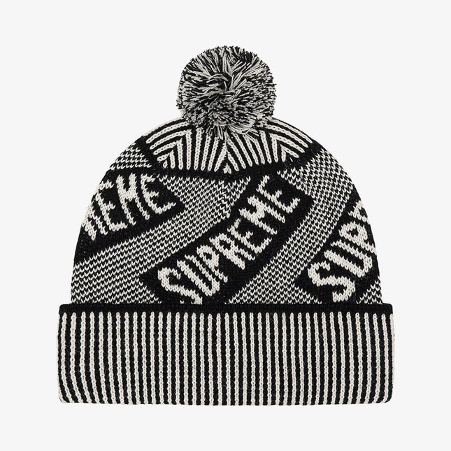 Supreme Beanie 'Banner' Black (FW21) - SOLE SERIOUSS (1)