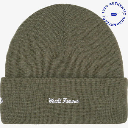 Supreme Beanie 'Box Logo' Light Olive Green (FW25) | SOLE SERIOUSS [2]