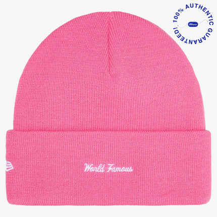 Supreme Beanie 'Box Logo' Magenta Pink / Red (FW25) | SOLE SERIOUSS [2]