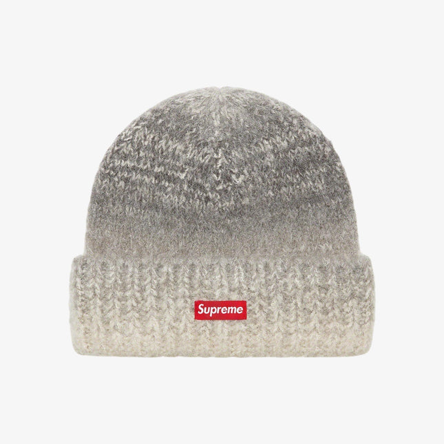 Supreme Beanie 'Gradient Stripe' Grey (FW21) - SOLE SERIOUSS (1)