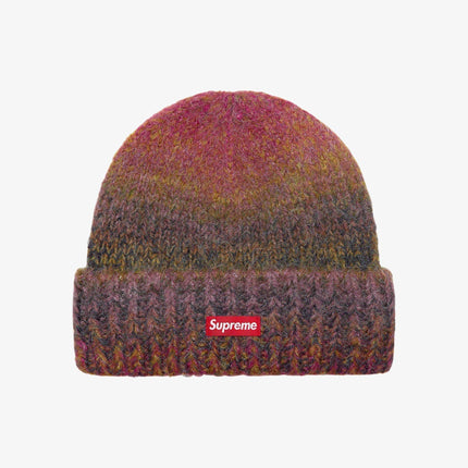 Supreme Beanie 'Gradient Stripe' Red (FW21) - SOLE SERIOUSS (1)