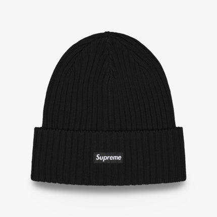 Supreme Beanie 'Overdyed' Black (SS24) - SOLE SERIOUSS (1)