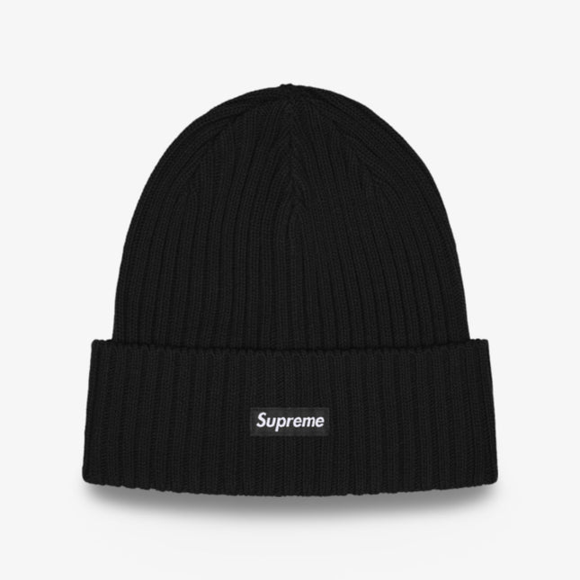 Supreme Beanie 'Overdyed' Black (SS24) - SOLE SERIOUSS (1)