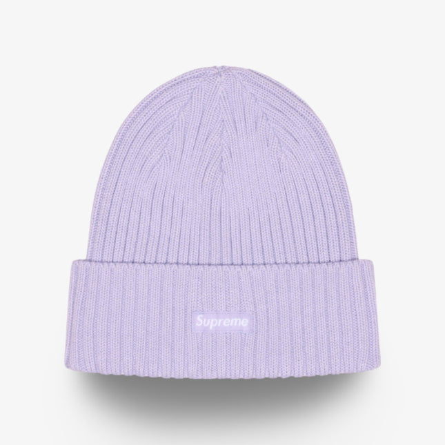 Supreme Beanie 'Overdyed' Lavender (SS24) - SOLE SERIOUSS (1)