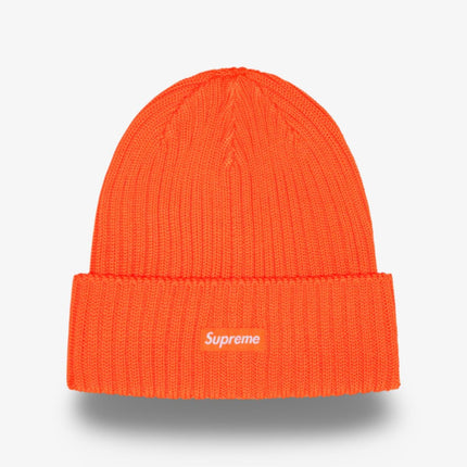 Supreme Beanie 'Overdyed' Orange (SS24) - SOLE SERIOUSS (1)