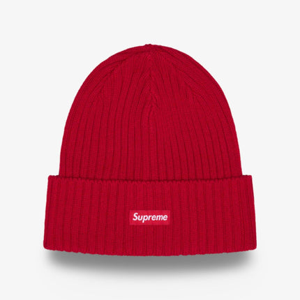 Supreme Beanie 'Overdyed' Red (SS24) - SOLE SERIOUSS (1)