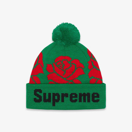 Supreme Beanie 'Rose' Green (FW22) - SOLE SERIOUSS (1)