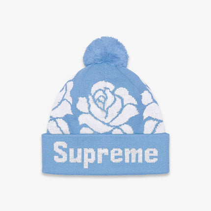 Supreme Beanie 'Rose' Light Blue (FW22) - SOLE SERIOUSS (1)