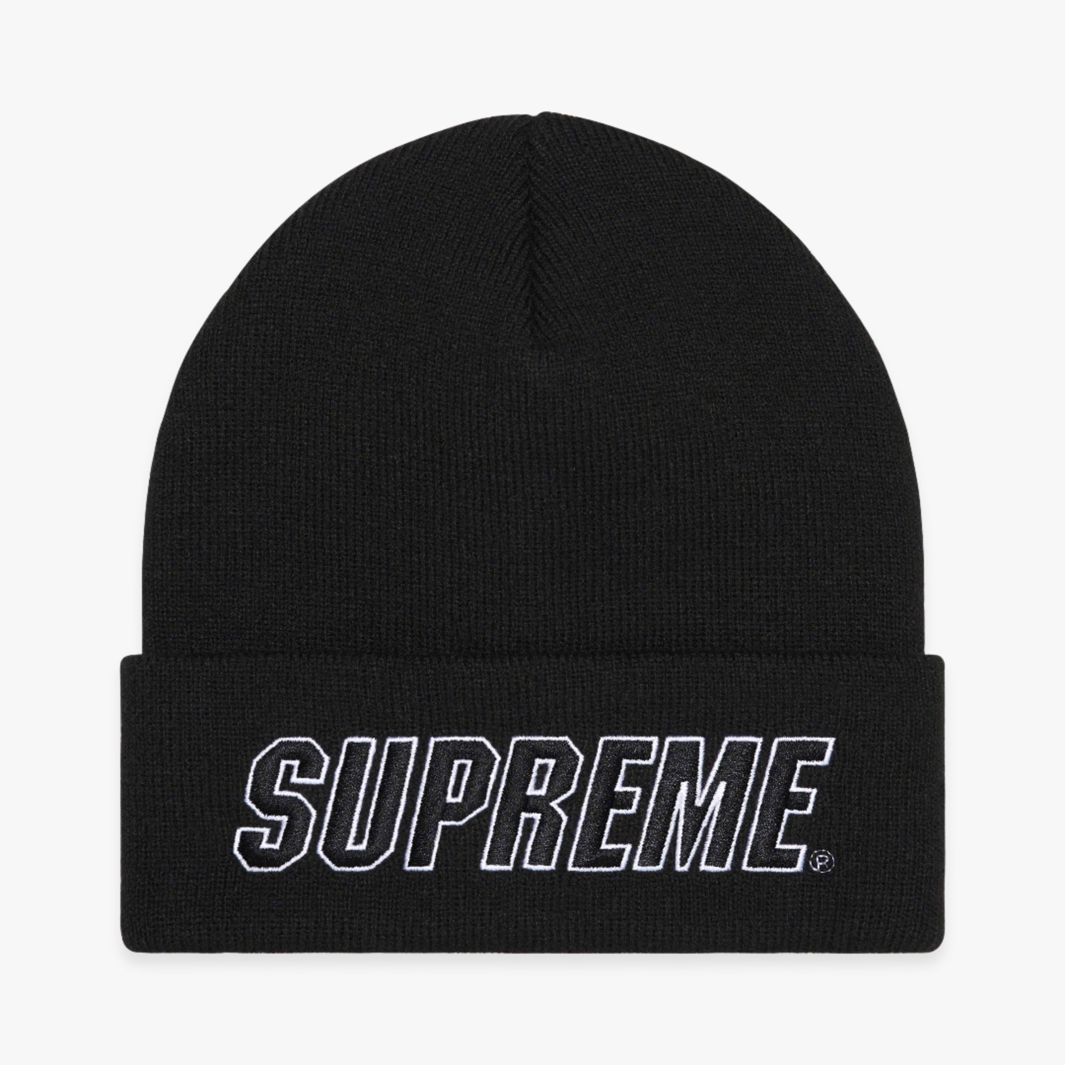 Supreme Beanie 'Slant' Black FW23