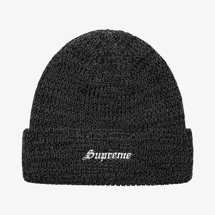 Supreme Beanie 'Twisted Loose Gauge' Charcoal (FW21) - SOLE SERIOUSS (1)