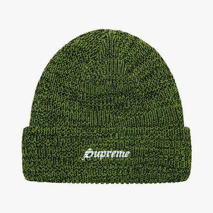 Supreme Beanie 'Twisted Loose Gauge' Green (FW21) - SOLE SERIOUSS (1)