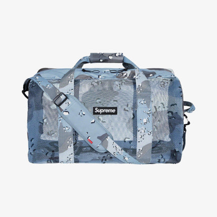 Supreme Big Duffle Bag Blue Chocolate Chip Camo (SS20) - SOLE SERIOUSS (1)