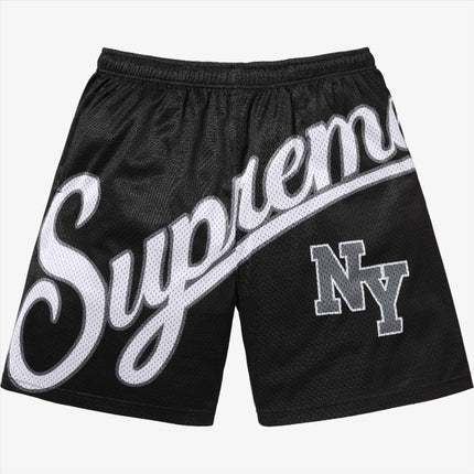 Supreme 'Big Script' Mesh Short Black (SS24) - SOLE SERIOUSS (1)