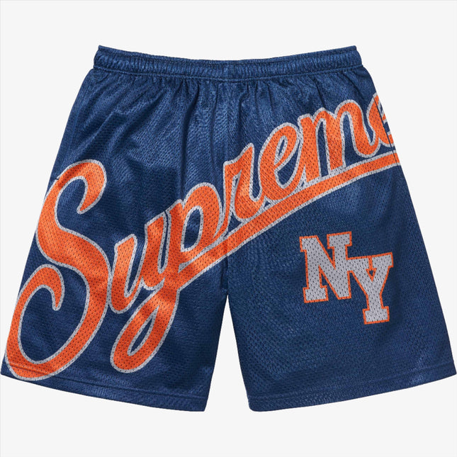 Supreme 'Big Script' Mesh Short Navy (SS24) - Atelier-lumieres Cheap Sneakers Sales Online (1)