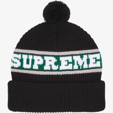 Supreme Big Stripe Beanie Black (FW24) - SOLE SERIOUSS (1)