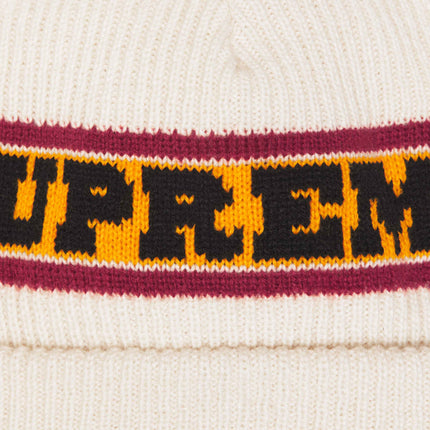 Supreme Big Stripe Beanie Natural (FW24) - SOLE SERIOUSS (2)