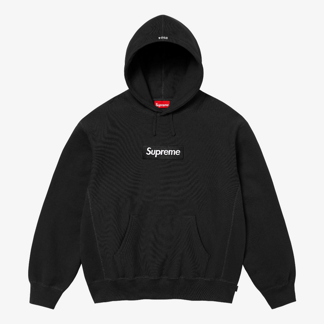 Supreme 'Box Logo' Pullover Hooded Sweatshirt Black (FW24) - SOLE SERIOUSS (1)