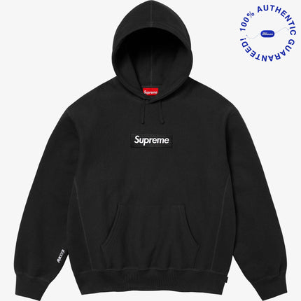 Supreme 'Box Logo' Pullover Hooded Sweatshirt Black (FW25) | SOLE SERIOUSS [1]