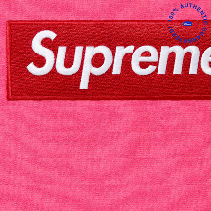 Supreme 'Box Logo' Pullover Hooded Sweatshirt Magenta Pink / Red (FW25) | SOLE SERIOUSS [2]