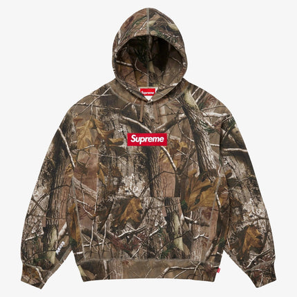 Supreme 'Box Logo' Pullover Hooded Sweatshirt Realtree AP Camo / Red (FW25) | SOLE SERIOUSS [1]