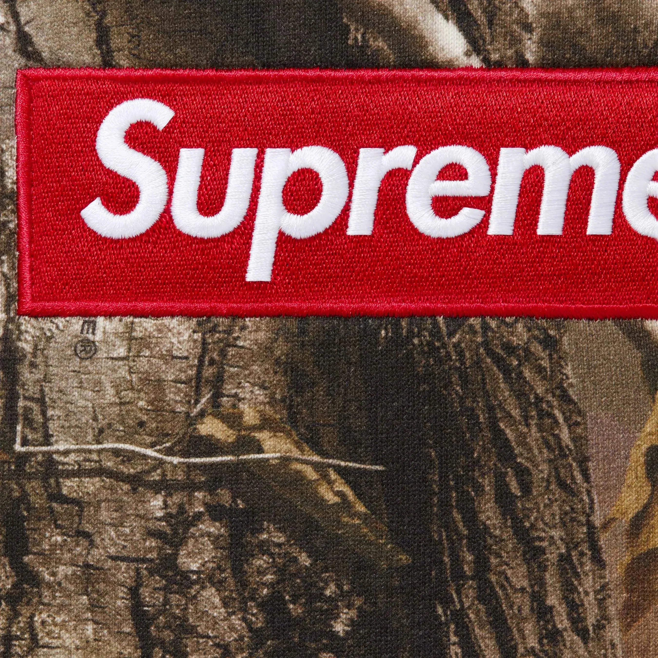 Supreme 'Box Logo' Pullover Hooded Sweatshirt Realtree AP Camo