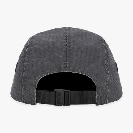 Supreme Camp Cap 'Distressed Ripstop' Black (FW23) - SOLE SERIOUSS (2)