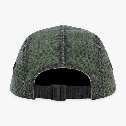 Supreme Camp Cap 'Distressed Ripstop' Green (FW23) - SOLE SERIOUSS (2)