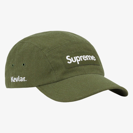 Supreme Camp Cap 'Kevlar' Olive (SS23) - SOLE SERIOUSS (2)