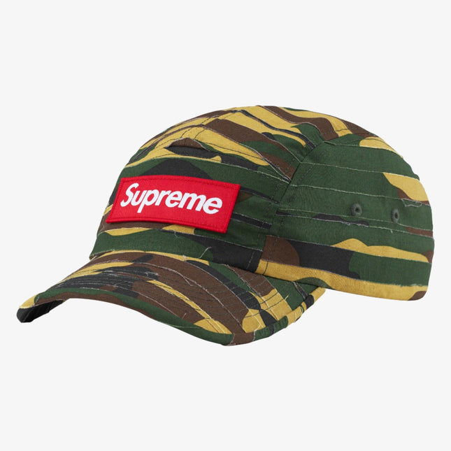 Supreme Camp Cap 'Layered Camo' Green (SS23) - SOLE SERIOUSS (1)