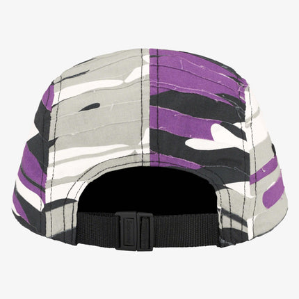 Supreme Camp Cap 'Layered Camo' Purple (SS23) - SOLE SERIOUSS (2)