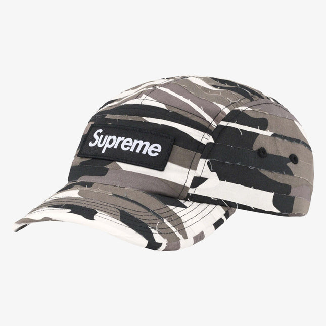 Supreme Camp Cap 'Layered Camo' White (SS23) - SOLE SERIOUSS (1)