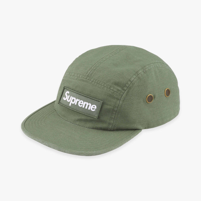 Supreme Camp Cap 'Military' Olive (FW23) - SOLE SERIOUSS (1)